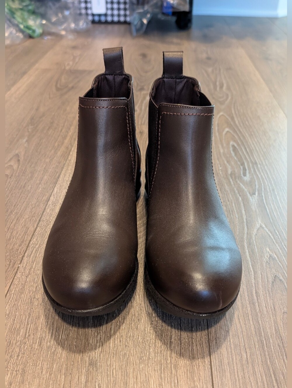 ANDREA FENZI Brown Leather Slip-On Comfort Shoe